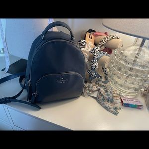 Kate Spade Navy Blue Backpack